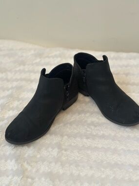 True Craft Black Kids Ankle Boots